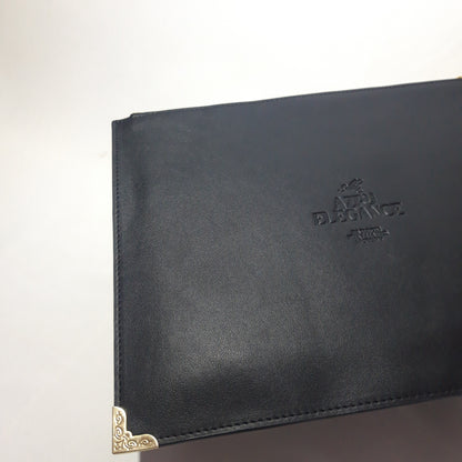 Aura Pouch Schwarz Gold Unisex