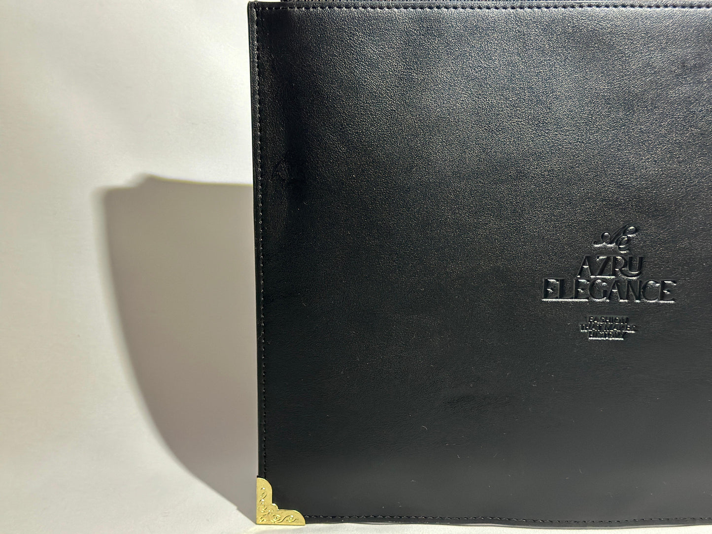 Aura Pouch Schwarz Gold Unisex