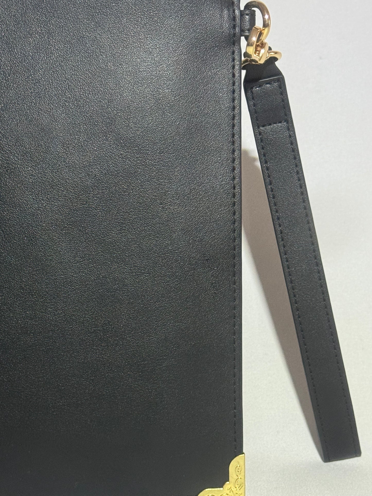 Aura Pouch Schwarz Gold Unisex