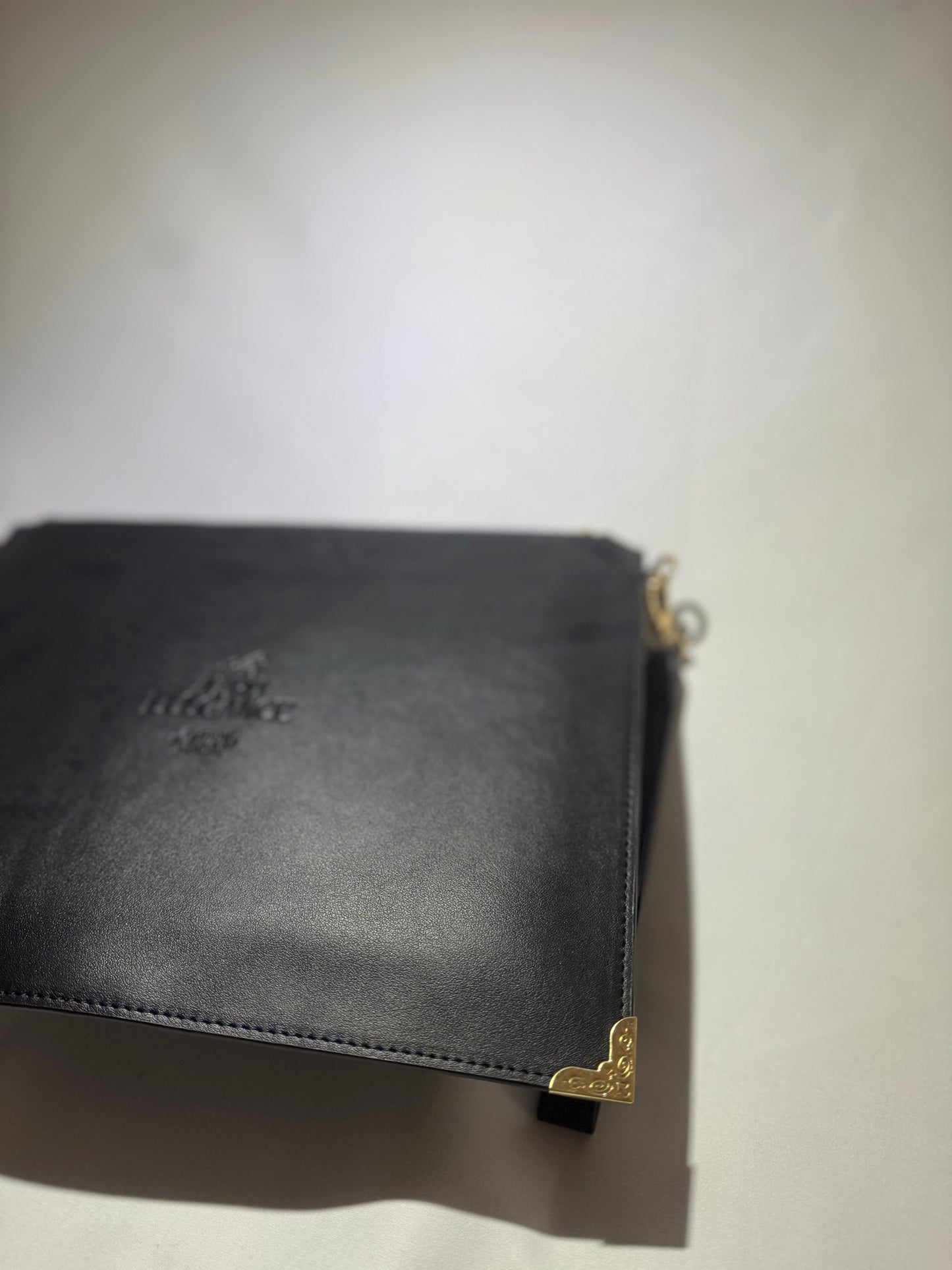 Aura Pouch Schwarz Gold Unisex